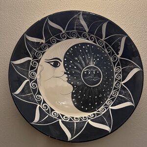 Sun and Moon Black and White Decorative wall hanging